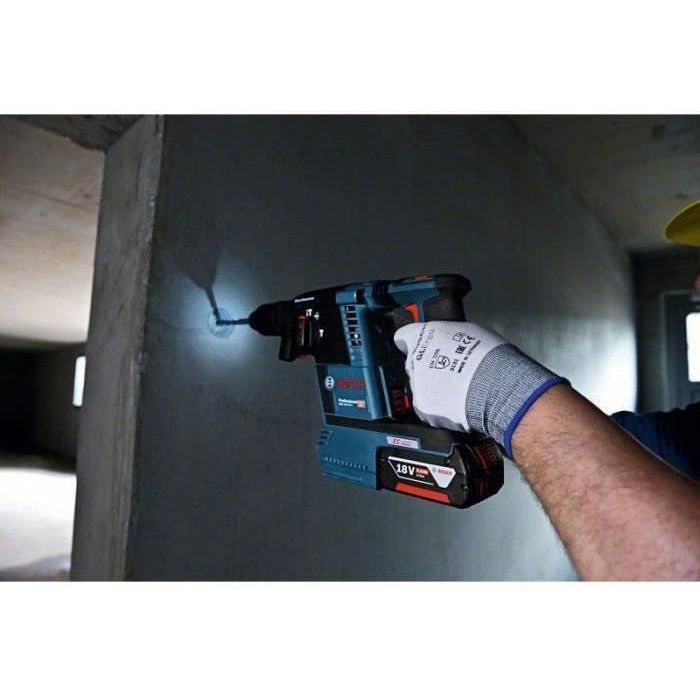 Perforateur SDS Plus 18V GBH 18V-26 (sans batterie ni chargeur) + coffret L-BOXX - BOSCH - 0611909001
