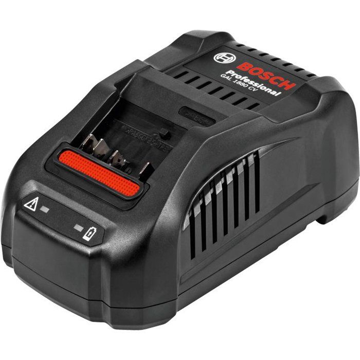 Set 2 batterieS Bosch Professional GBA 18V 5,0Ah + Chargeur GAL 1880 CV - 1600A00B8J