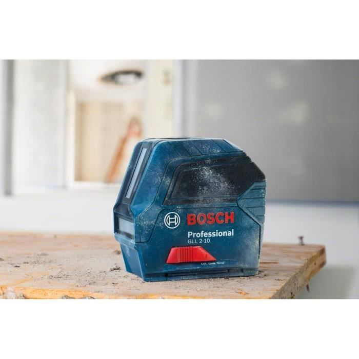 Laser ligne Bosch Professional GLL 2-10 - Portée de 10 metres - 0601063L00