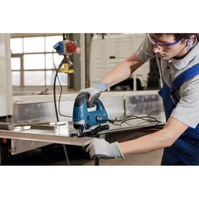 Scie sauteuse Bosch Professional GST 90 BE + 2 lames + Coffret - 060158F003