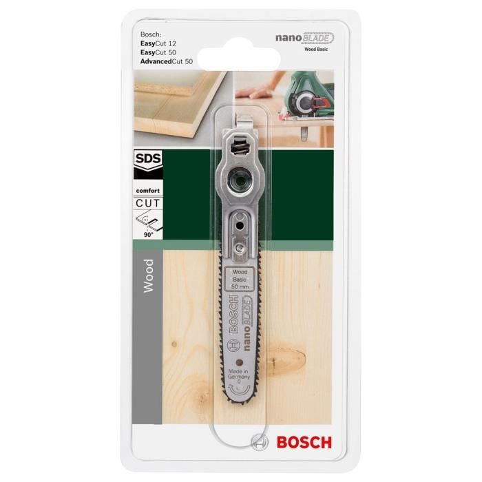 BOSCH Accessoires NanoBlade - NANOBLADE WOOD BASIC 50