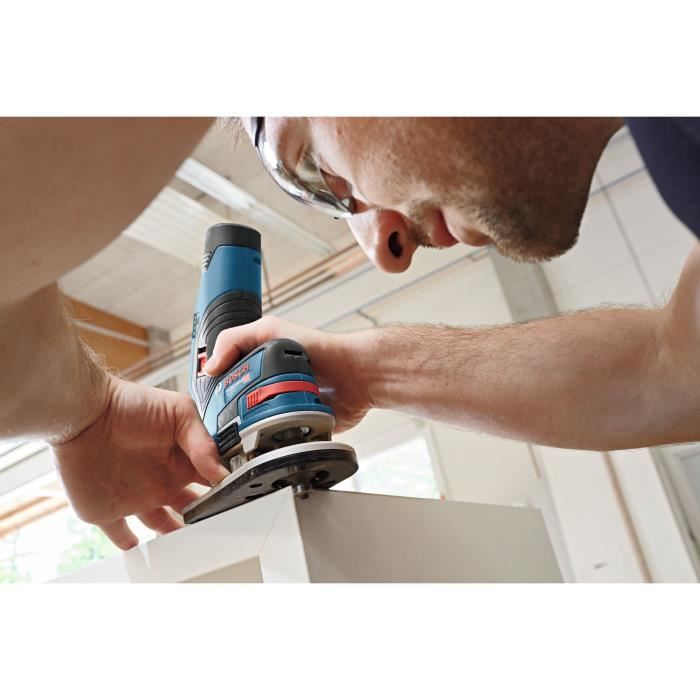 Affleureuse Bosch Professional GKF 12V-8 sans batterie moteur EC sans charbon - 13000 t/min - 06016B0002
