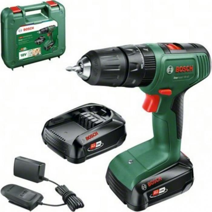 Perceuse Visseuse EasyImpact 18V-40 (2x 1,5Ah) + AL18V-20 in carrying case
