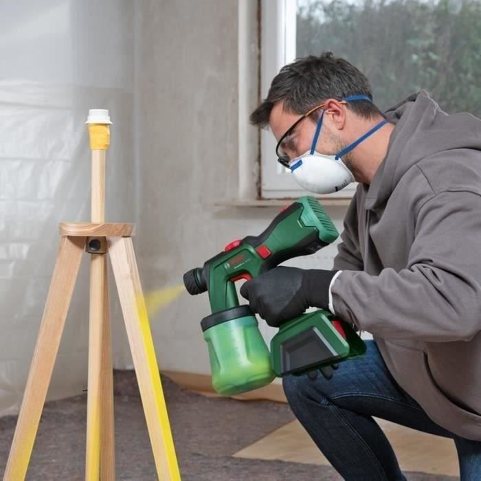 pistolet a peinture sans fil 18V BOSCH AdvancedSpray Gun 18V-500 sans batterie ni chargeur - 0603208200