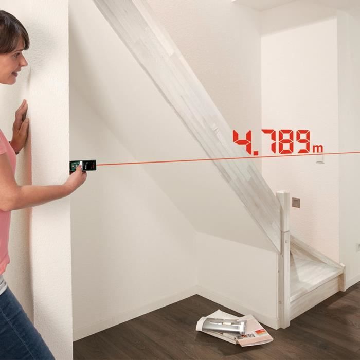 Bosch Télémetre laser UniversalDistance 40C (mesure précise de distances jusqu'a 40 m, connectivité Bluetooth)