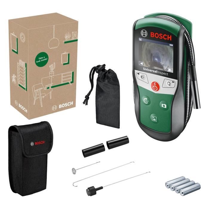 Caméra d'inspection UniversalInspect de Bosch (endoscope d'un diametre de 8 mm pour des images couleur de haute qualité avec une