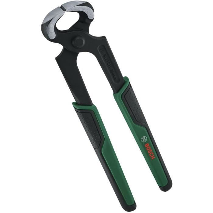 Bosch Pince de charpentier 200 mm (coupante, robuste, précise chrome-vanadium)
