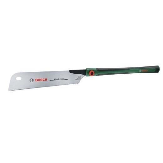 Bosch Scie japonaise Kataba 270 mm (coupes droites précises lame acier SK5 flexible dents fines poignée Softgrip)