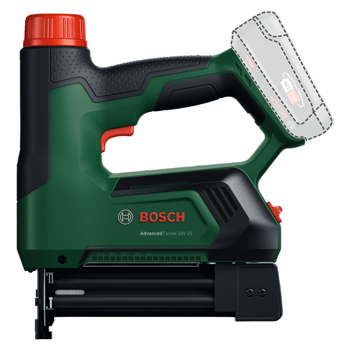 Agrafeuse/cloueur sans fil 2 en 1 BOSCH - AdvancedTacker 18V-25 - 18V - 30 cps/min - Sans batterie ni chargeur