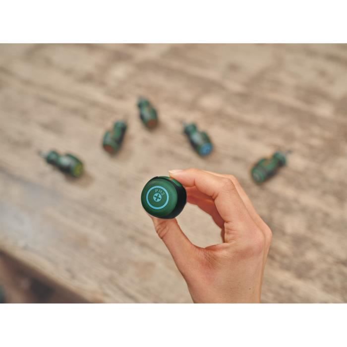 Bosch Set de 4 tournevis courts (compacts pour vissage dans espaces restreints embout magnétique)