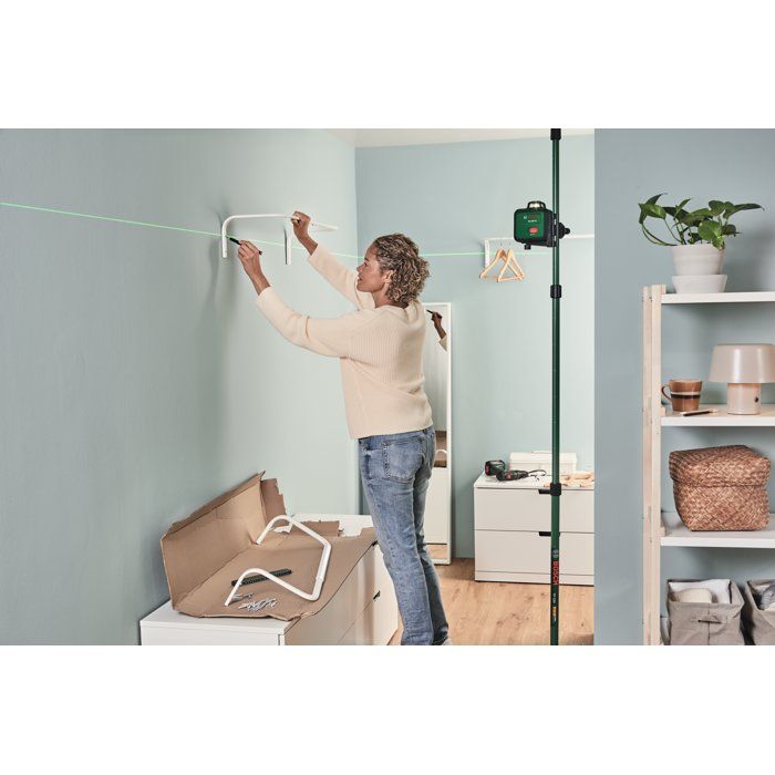 Laser lignes BOSCH - PLL 360-1 G - Avec un manuel d'utilisation, housse de protection, batterie Li-ion