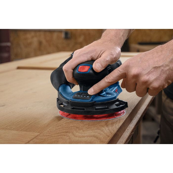 Ponceuse excentrique sans fil BOSCH PROFESSIONAL - GEX 12V-150-3 - 12V - 150 mm - Feuille abrasive G120 + bague + sac +plateau