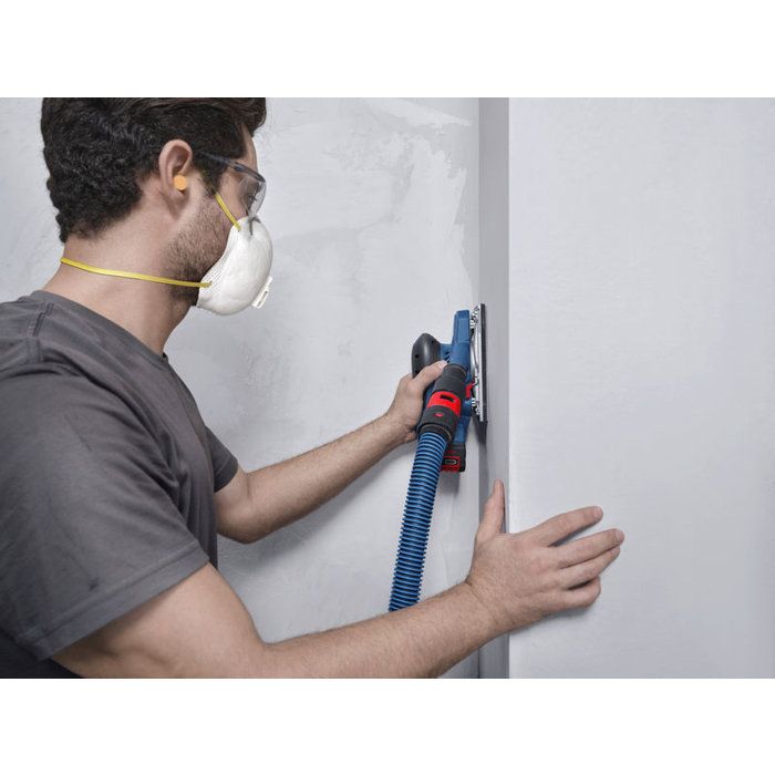 Ponceuse vibrante sans fil BOSCH PROFESSIONAL - GSS18V-18 - Sac a poussiere + feuille abrasive