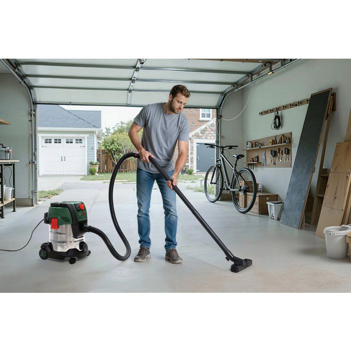 Aspirateur universel BOSCH - PAS 20-220PRS - 1300W - 65 l/s - Réservoir 20L - 220 mbar