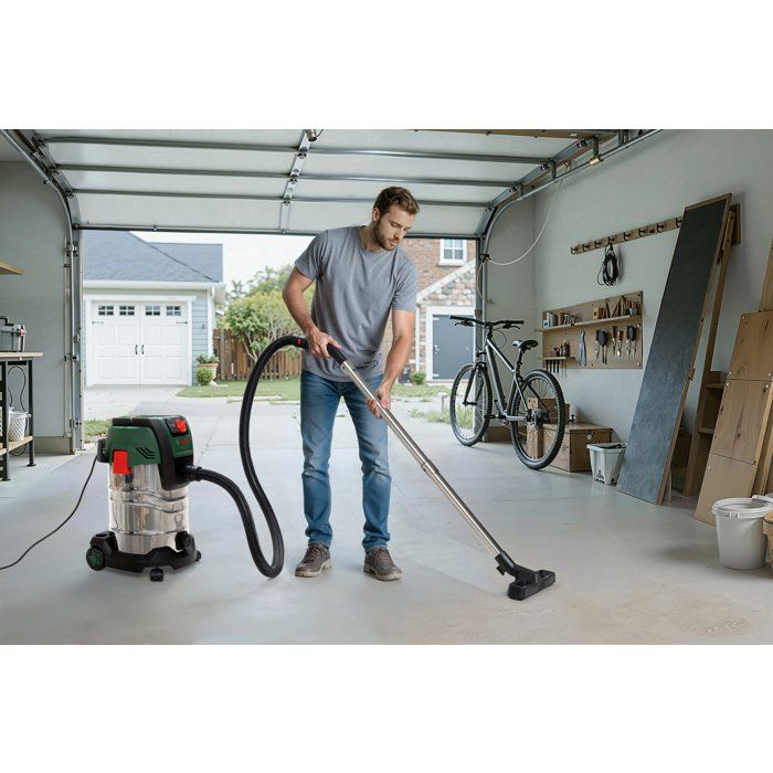 Aspirateur universel BOSCH - PAS 30-240PRS - 1300W - 67 l/s - Réservoir 30L - 240 mbar