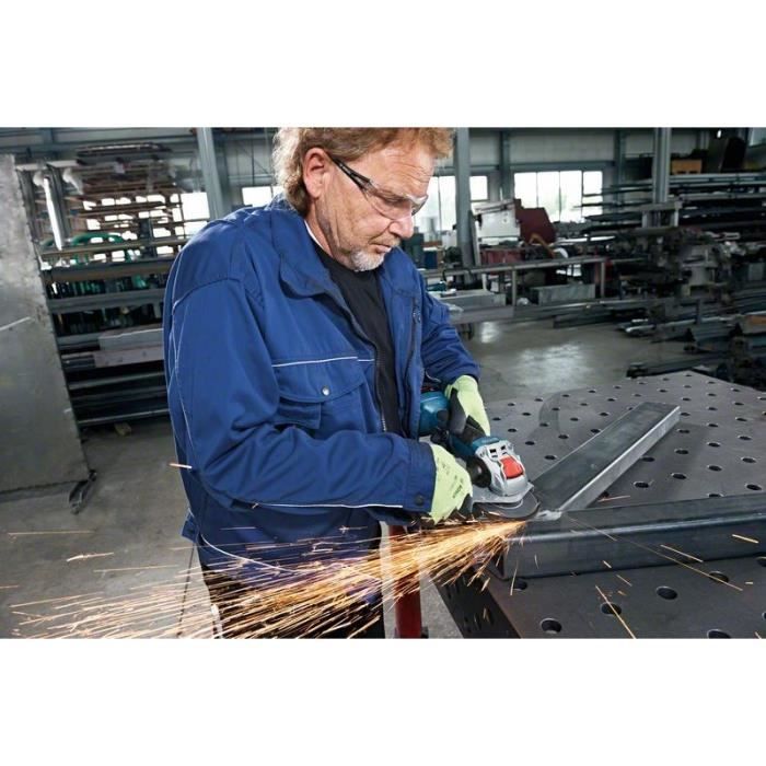 Meuleuse angulaire Bosch Professional X-LOCK GWX 18V-10 sans batterie + L-BOXX - 06017B0101