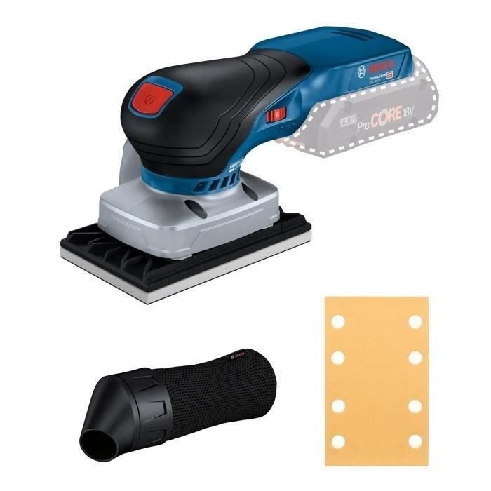 Ponceuse vibrante Bosch Professional GSS 18V-13 sans batterie - 06019L0100