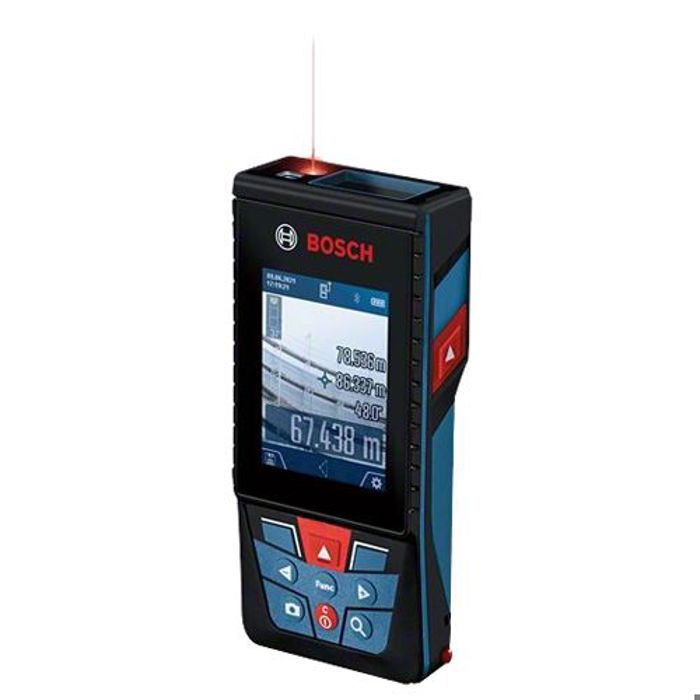 Télémetre laser Bosch Professional GLM 150-27 C (Bluetooth, portée: 0,08 – 150,00 m câble micro USB, housse) - 0601072Z00
