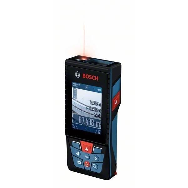 Télémetre laser Bosch Professional GLM 150-27 C (Bluetooth, portée: 0,08 – 150,00 m câble micro USB, housse) - 0601072Z00