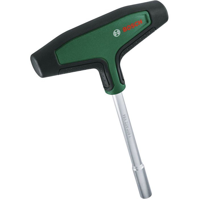Jeu de 19 tournevis a embout avec poignée en T BOSCH - Tige 100 mm