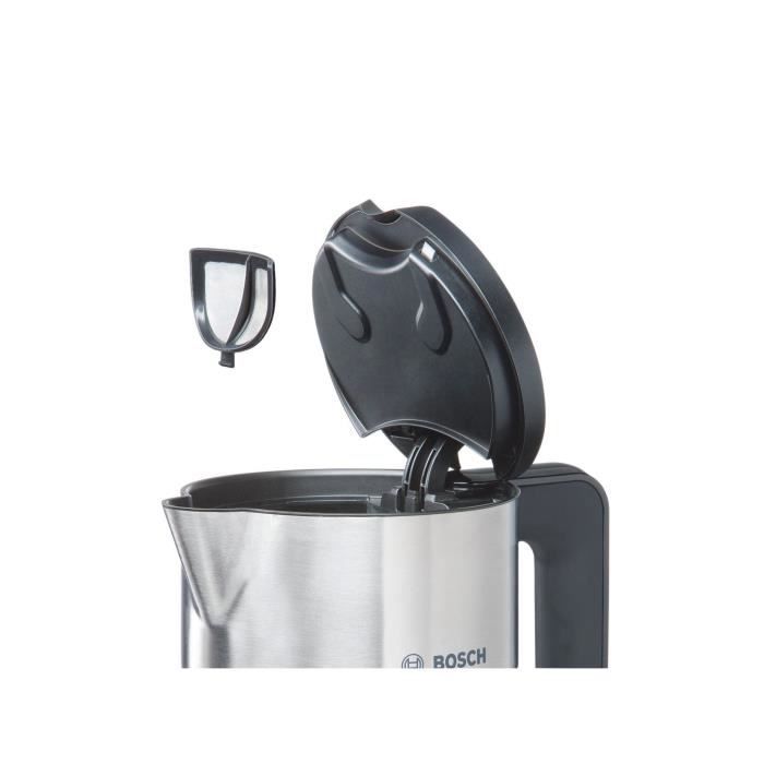Bouilloire Èlectrique BOSCH TWK8611P Styline - Blanc - 1.5L - 2400W - 4 niveaux de tempÈrature