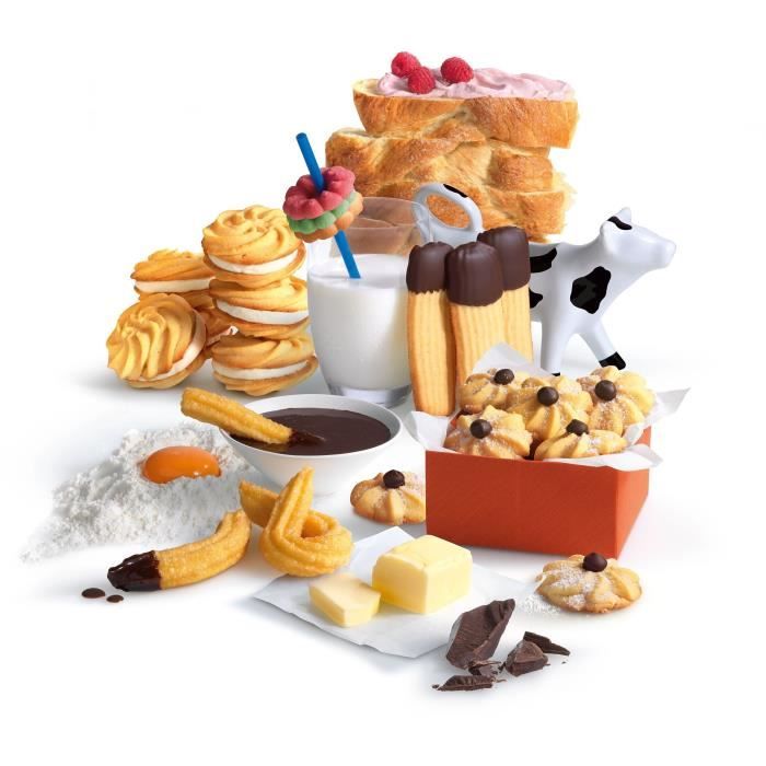 Accessoires Baking Sensation - BOSCH - MUZ5BS1 - Hachoir a viande - Grille 5 mm - Accessoire biscuit 4 formes - Bol 3,9 L