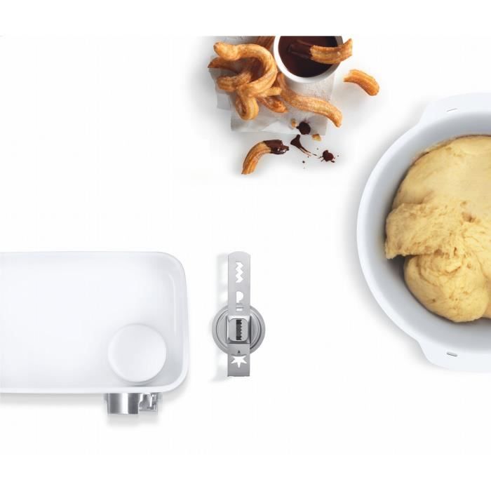 Accessoires Baking Sensation - BOSCH - MUZ5BS1 - Hachoir a viande - Grille 5 mm - Accessoire biscuit 4 formes - Bol 3,9 L