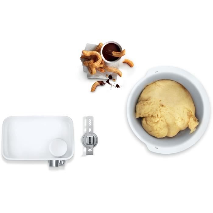 Accessoires Baking Sensation - BOSCH - MUZ5BS1 - Hachoir a viande - Grille 5 mm - Accessoire biscuit 4 formes - Bol 3,9 L