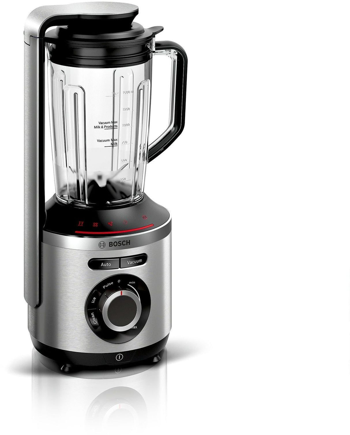 Blender sous vide 2-en-1 - BOSCH - VitaPower Série 8 MMBV625M - 1000 W - Inox / Noir