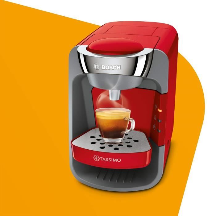 Machine a cafÈ multi-boissons BOSCH Tassimo Suny TAS32 - Rouge coquelicot