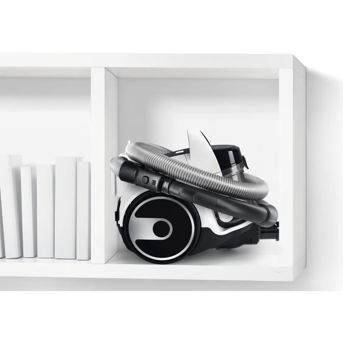 BOSCH BGS05A322 - Aspirateur Traineau sans Sac - Rayon d'action 9 m - CapacitÈ bac 1,5 L - 78 dB - 700 W - Blanc