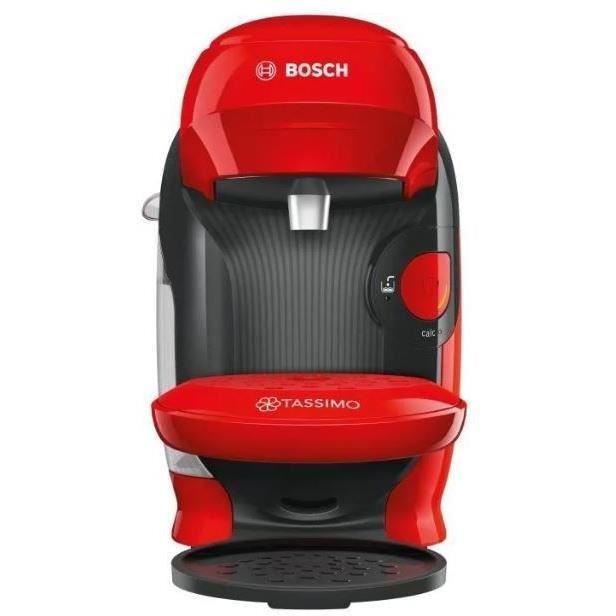 Machine multi-boissons BOSCH TAS1103 Tassimo Rouge - Pression 3,3bar - CapacitÈ du rÈservoir d'eau 0,7l