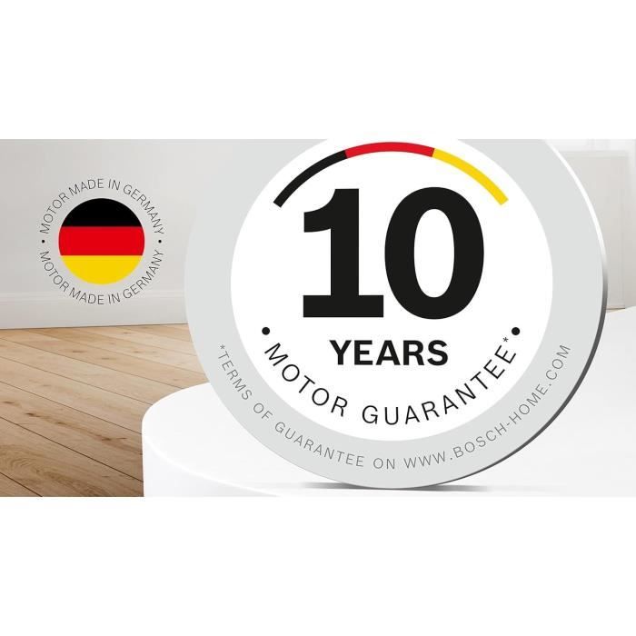 BOSCH BBS611BSC - Aspirateur balai multifonction sans fil - noir - aspirateur a main intégré - 2 vitesses - 30 mn d'autonomie