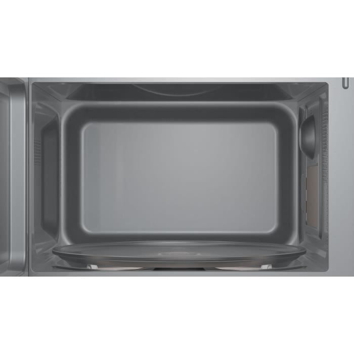 Micro-ondes simple pose-libre - BOSCH SER2 - FFL020MS2F - Noir - 1 mode de cuisson - 26 x 44,2 x 34,5 cm