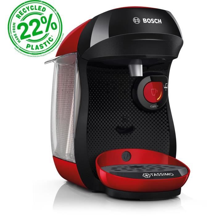 Machine a cafÈ multi-boissons - BOSCH - TASSIMO - T10 Happy rouge - 1400 W