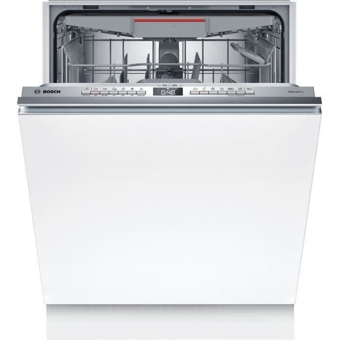 Lave-vaisselle tout encastrable BOSCH SMV4EVX02F SER4 - 14 couverts - 46 dB - Classe C - tiroir a couverts - 6 programmes