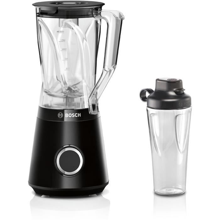 Blender VitaPower - BOSCH - MMB614GO - 1200 W - 30.000 trs/mn - 2 vitesses + Turbo - Bol 2 L - noir
