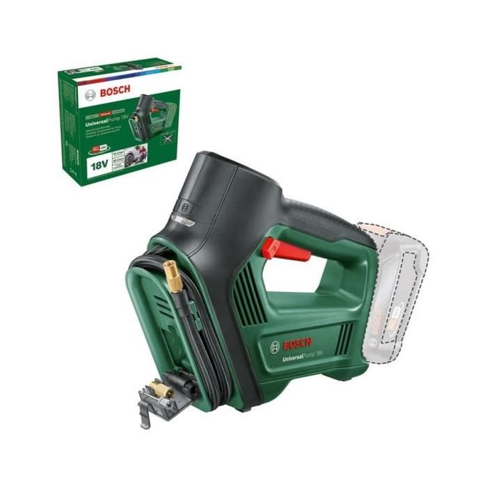 Compresseur sans-fil BOSCH UniversalPump 18V - pour gonfler pneus (voiture vélo moto) sans batterie ni chargeur 0603947100