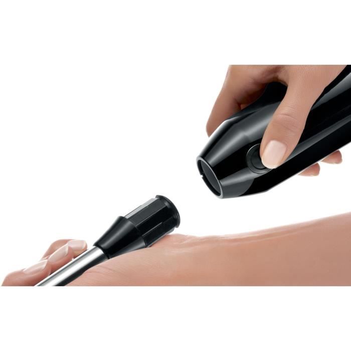Mixeur Plongeant BOSCH ErgoMixx MSM67160  Puissance de 750 W  Mini-hachoir et fouet inclus - Noir