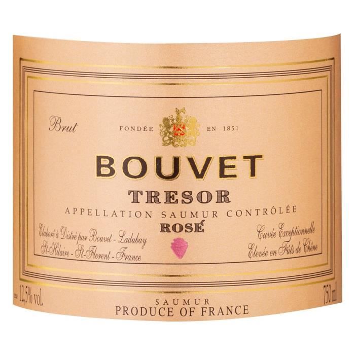 Bouvet Trésor Saumur Brut Millésimé rosé - 2022