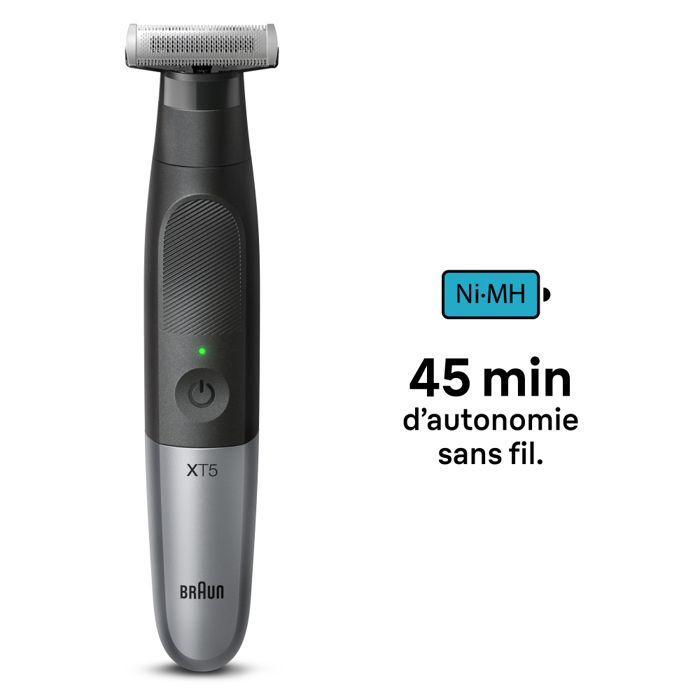 Braun - Tondeuse a Barbe Series X XT5100 - Avec Rasoir Pour Le Corps Et Le Visage