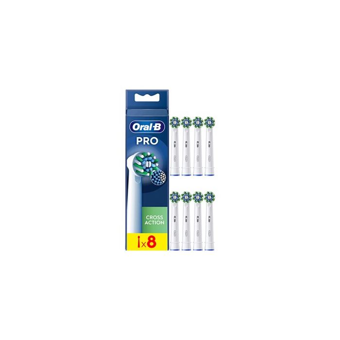 Brossettes - ORAL-B - Cross action - X-filaments (FR) x8