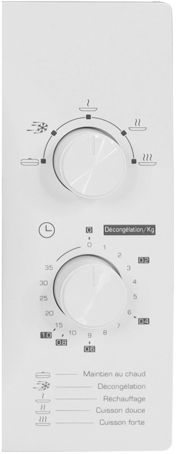 Micro-ondes - BRANDT - SM2802W - Blanc - 28 L - 900 W