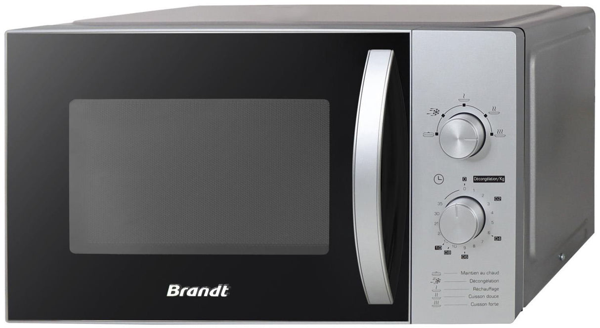 Micro-ondes - BRANDT - SM2802S - Silver - 28 L - 900 W