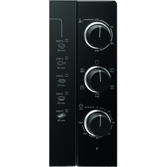 BRANDT Four multifonction 46L 1800 Watts tournebroche FC469MUB noir