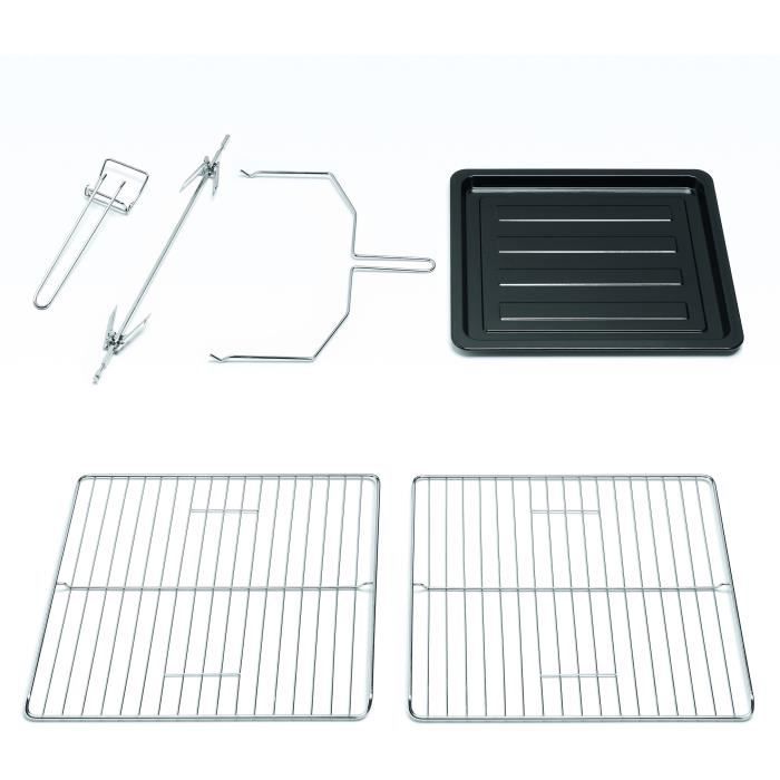 BRANDT Four multifonction 46L 1800 Watts tournebroche FC469MUB noir