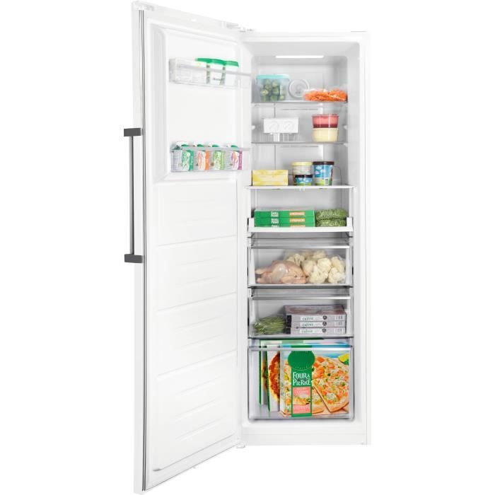 BRANDT BFU862YNW - CongÈlateur Armoire - 262L - No Frost - L 59,5 x H 185 cm - Blanc