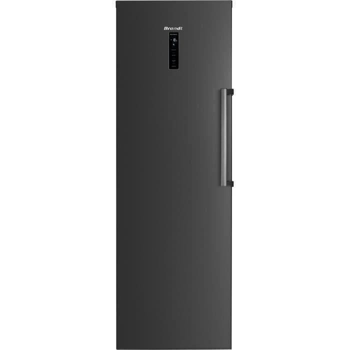 BRANDT BFU862YNA CongÈlateur armoire 262 L - No Frost - L 59,5 x H 185 cm - Graphite