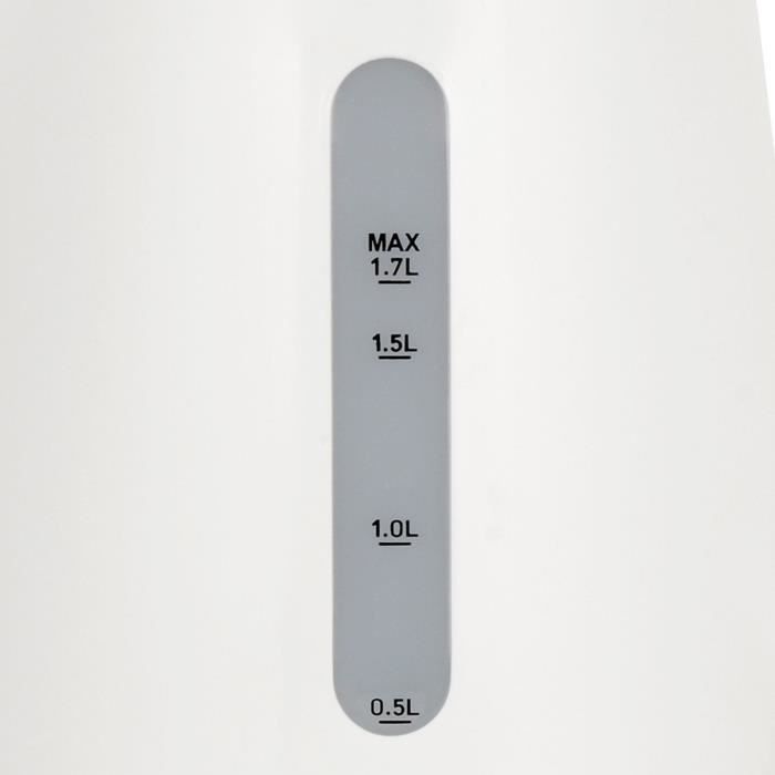 Bouilloire - BRANDT - BO1702W - 1,7 L - Socle 360∞ - Blanc