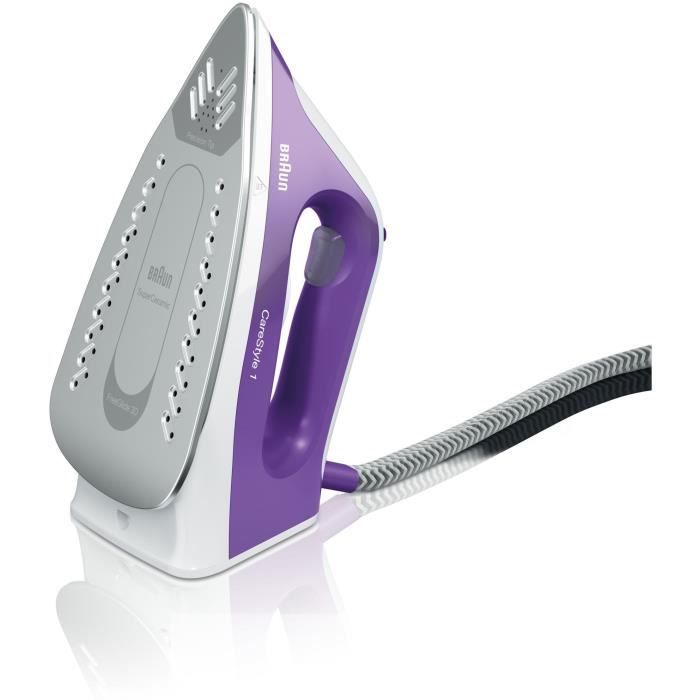 Centrale vapeur - BRAUN - IS1014VI - 6 bar - 1,5 L - Violet / Blanc